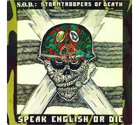 S.O.D. - Speak English Or Die - Limited Olive Green & Red Splatter Colored Vinyl