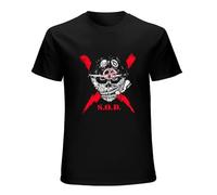 S.O.D. Stormtroopers of Death Men's Black T-Shirt Unisex Tee L