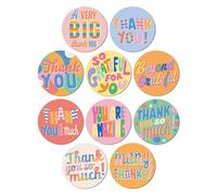 S&O Lot de 600 autocollants « Thank You for Supporting My Small Business » - Jolis autocollants de remerciement pour emballage et sceaux d'enveloppes - 3,8 cm - Autocollants de remerciement pour