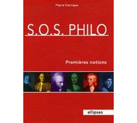 S.O.S. Philo - Pierre Carrique - Ellipses - broché - Essai