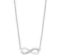 s.Oliver 2012527 Collier Femme Infinity Argent Blanc 45 cm