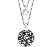 s.Oliver 2018567 Collier femme acier inoxydable argent gris 48 cm