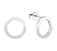 s.Oliver 2018676 Clous d'oreille pour dames Argent massif 925 Argent blanc