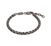 s.Oliver 2040623 Bracelet pour homme en acier inoxydable Gris 19 + 3 cm