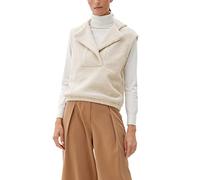 s.Oliver 2123839 Sweat-Shirt sans Manches, Beige, 42 Femme
