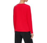 s.Oliver 2138911 Chemise à Manches Longues avec Sequins, 30d2 Rouge, 40 Femme