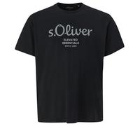 s.Oliver 2139910 T-Shirt, 99d1 Noir, 5XL Grande Taille Homme