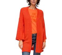s.Oliver 2142760 Cardigan Long en Tricot, 25 W-Orange, 40 Femme