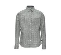 s.Oliver 2152463 Chemise à Manches Longues, Coupe ajustée, 01a1, 3XL Hommes