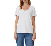 s.Oliver 2154932 T-Shirt, Blanc 0100, 46 Femmes