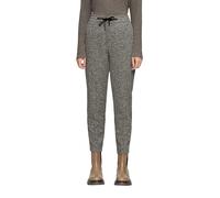 s.Oliver 2155046 Pantalon de Jogging aux Chevilles, Gris foncé, 42 Femme
