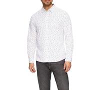 s.Oliver 2156015 Chemise avec col Kent, Coupe ajustée, 01a1, XXL Homme