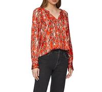 s.Oliver 2156322 Chemisier en Satin à Manches Longues, 25A2, 40 Femmes