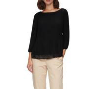 s.Oliver 2158907 Blouse, Noir, 46 Femmes