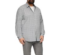 s.Oliver 2159010 Chemise à Manches Longues, Coupe ajustée, 01a1_Blanc, 3XL Hommes