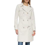 s.Oliver 2160416 Trench-Coat, Blanc cassé, 44 Femmes