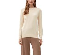 s.Oliver 2160850 T-Shirt à Manches Longues, Beige, 38 Femme