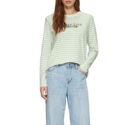 s.Oliver 2160859 T-Shirt, Turquoise, 46 Femmes