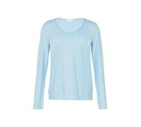 s.Oliver 2160863 T-Shirt, Bleu Clair, 46 Femmes