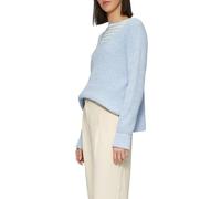 s.Oliver 2161056 Pull en Tricot, Bleu Clair, 48 Femme
