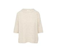 s.Oliver 2161124 Pull à Manches Courtes, Beige, 42 Femme