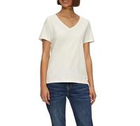 s.Oliver 2163744 T-Shirt, Blanc 0210, 44 Femmes