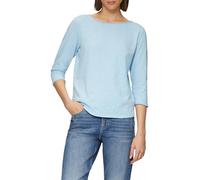 s.Oliver 2164085 T-Shirt à Manches 3/4, Bleu Clair, 40 Femmes