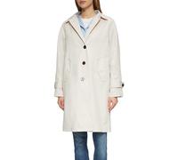 s.Oliver 2164357 Trench-Coat, Blanc cassé, 40 Femmes