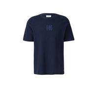 s.Oliver 2165614 T-Shirt, Bleu Profond, XL Hommes