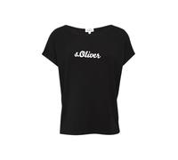 s.Oliver 2165897 T-Shirt, Noir, 42 Femmes