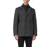 s.Oliver 2167367 Manteau avec Insert Fixe, 98W0_Gris foncé, 48 Hommes