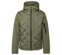 s.Oliver 2167444 Veste d'extérieur en mélange de Tissus, Vert, XXL Hommes