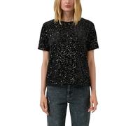 s.Oliver 2172299 T-Shirt à Paillettes, 9999, 48 Femmes