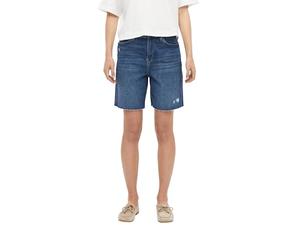 s.Oliver 2179047 Short en Jean pour Femme Coupe Large, Bleu, 38