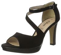 s.Oliver 28323, Sandales Compensées Femme, Noir (Black Comb 98), 41 EU