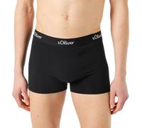 s.Oliver 3er Pack Basic Retro Short / Pantster en jersey élastique, Très confortable à porter, ceinture avec inscription du logo