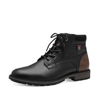 s.Oliver 5-15258-43 Bottines Plates en Dentelle pour Homme, Noir, 45 EU