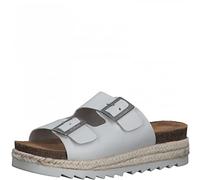 s.Oliver 5-5-27201-28, Sandale Glissante Femme, Blanc cassé, 37 EU