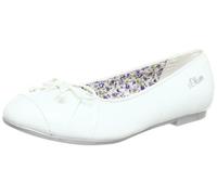 S.Oliver 5-5-42403-20, Ballerines fille - Blanc (White 100), 37 EU