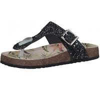 s.Oliver 5-5-47401-28 Mules de Plage, Paillettes Bleu Marine, 33 EU Étroit