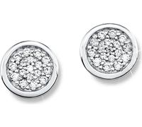 s.Oliver 9079155 Clous d'oreille pour dames Argent massif 925 Argent blanc