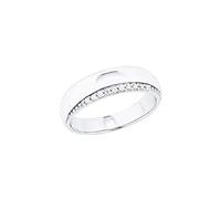 s.Oliver , Anneau Argent Oxyde de Zirconium femme, Argenté, - 2027570