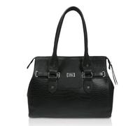 s.Oliver (Bags Croco Lock Shopper 39.311.94.8915 Sac à main pour femme 38 x 30 x 12 cm (l x H x P), Noir (9999), 38x30x12 cm (B x H x T)