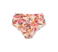 s.Oliver Bas de bikini crème / vert foncé / pitaya / magenta, Taille 6XL