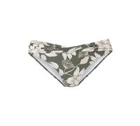 s.Oliver Bas de bikini vert foncé / blanc, Taille M