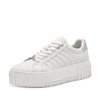 s.Oliver Baskets Basses pour Femme 5-23601-41 Plate-Forme, Blanc, 41 EU