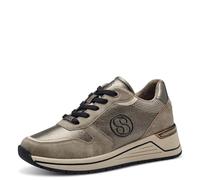 s.Oliver Baskets Basses pour Femme 5-23619-43, Taupe, 38 EU