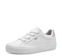 s.Oliver Baskets Basses pour Femme 5-23644-42, Blanc, 40 EU