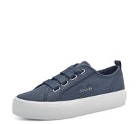 S.Oliver Baskets Femme À Lacets Plateforme Chaussures En Tissu 5-23611-44