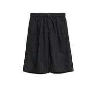 s.Oliver Bermuda pour Femme en mélange de Lin 2179244, Noir, 42